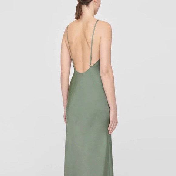 Anine Bing Chloe Artichoke Silk Dress - Picture 7 of 7